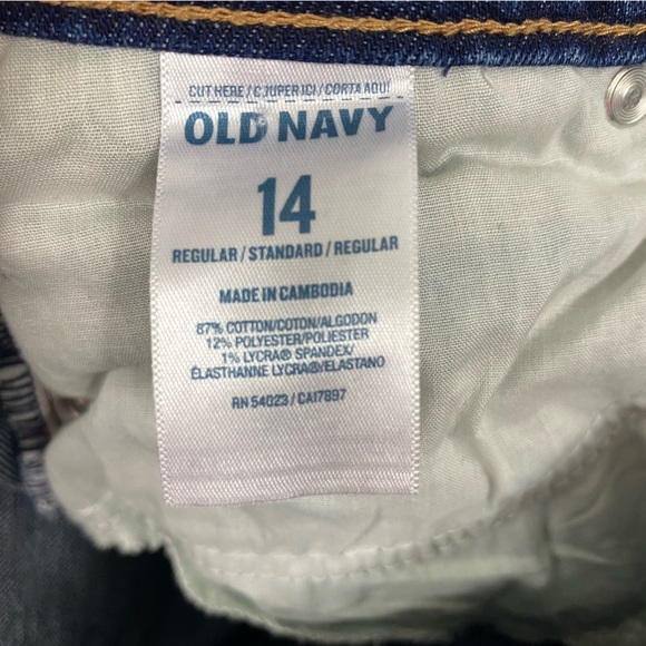Old Navy Sweetheart Womens Jeans Size 14 Blue Skinny Medium Wash Stretch Denim - Picture 7 of 16